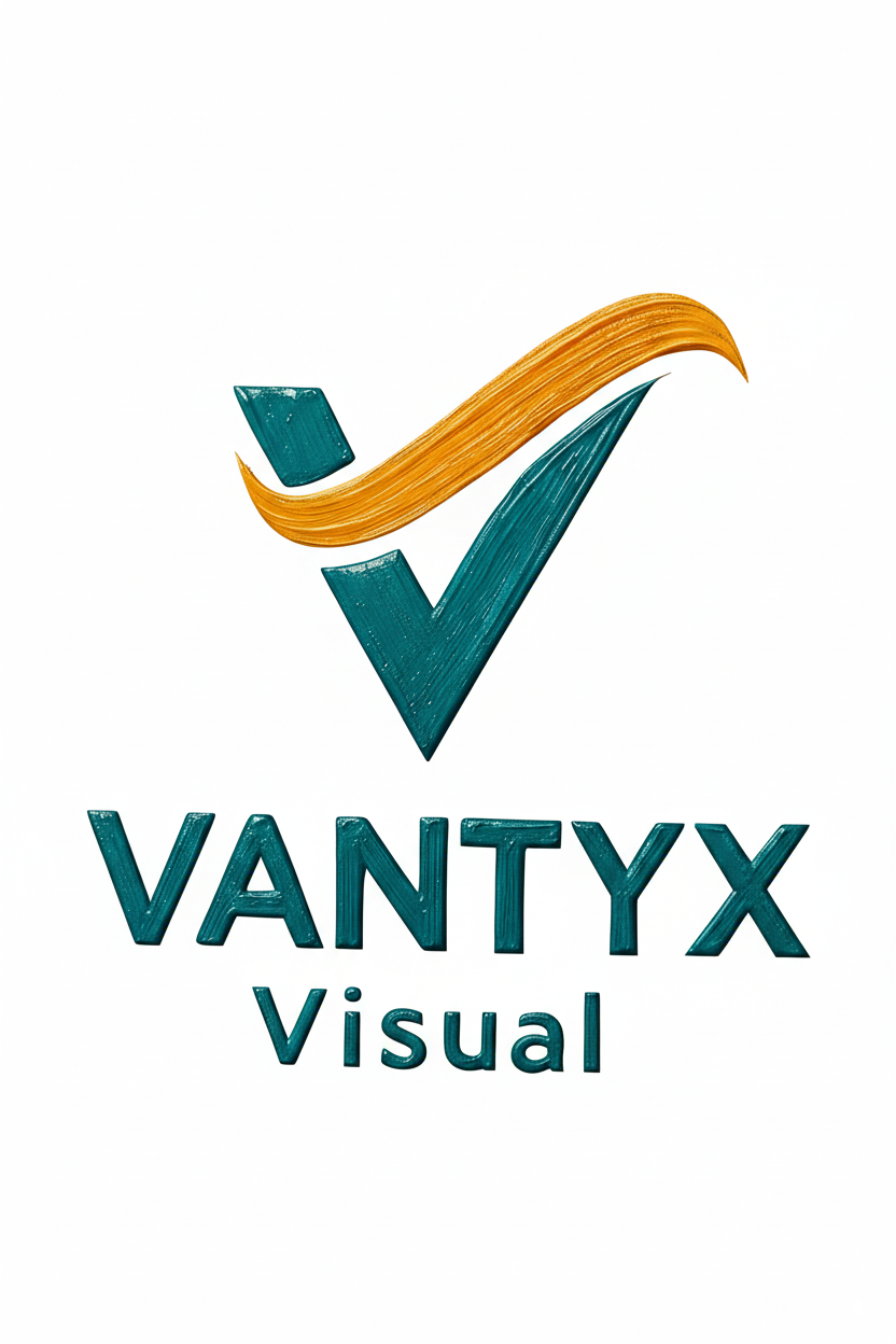 Logo Vantyx Visual - Uniformes y bolsas personalizadas